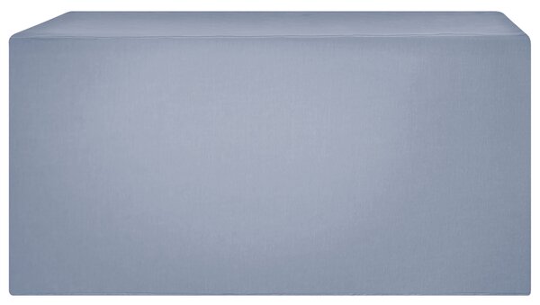 Ochranná plachta na záhradný nábytok sivá PVC 169 x 88 x 83 cm proti dažďu obdĺžnikový tvar moderný štýl doplnky exteriér