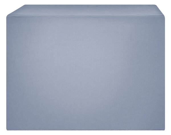Ochranná plachta na záhradný nábytok sivá PVC polyester 110 x 100 x 70 cm kryt proti dažďu