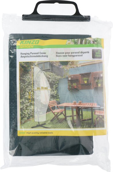 Kinzo Obal na záhradný slneník 265X70 cm pre závesný slneník Polyester