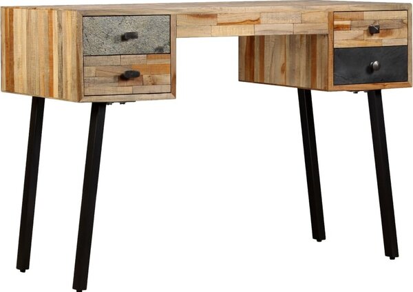 Maison Exclusive – Písací stôl z recyklovaného masívneho teakového dreva 110 × 50 × 76 cm