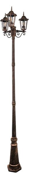 Vonkajšia lampa 3xE27/20W/230V IP43 2,58 m patina