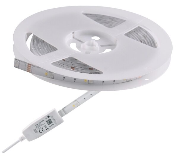 RGB LED Stmievateľný vonkajší pásik Wi-fi LED/6,5W/230V IP65 2 m Tuya