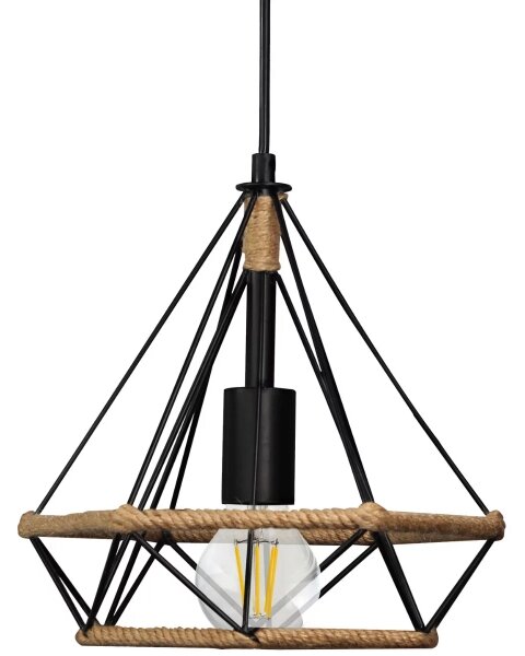 Luster na lanku BROXTON 1xE27/20W/230V