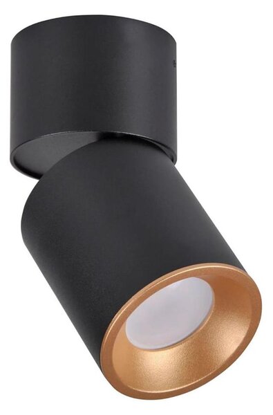 Bodové svietidlo NIXA 1xGU10/10W/230V čierna/zlatá