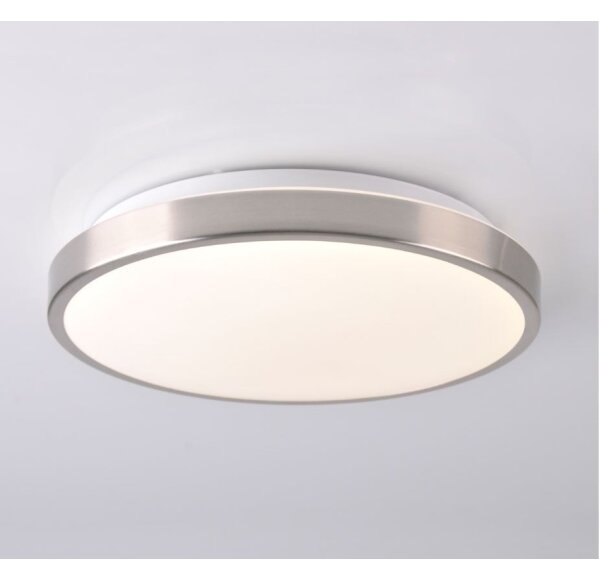 LED Stropné svietidlo KERN LED/15W/230V nikel