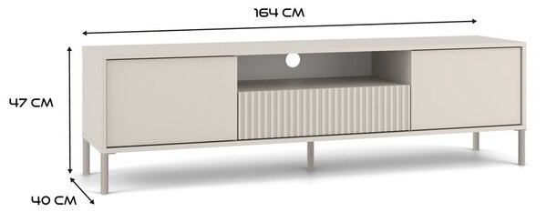 TP Living TV skrinka KAMARO 164 cm kašmír