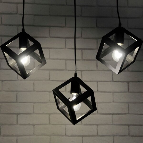 Luster na lanku SWEDEN 3xE27/20W/230V