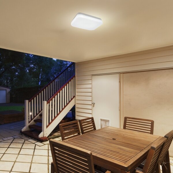 Rabalux 77137 - LED kúpeľňové stropné svietidlo so senzorom LOWAR 18W/230V 3000K IP44