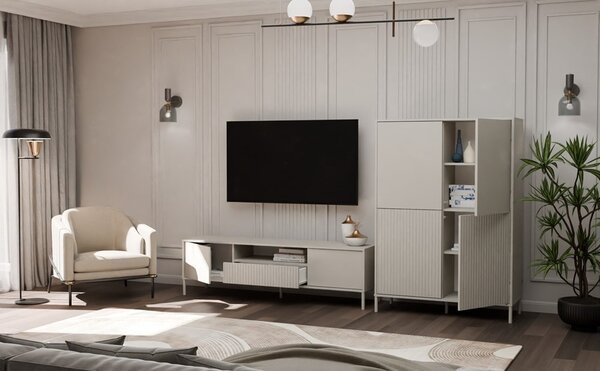 TP Living TV skrinka KAMARO 164 cm kašmír