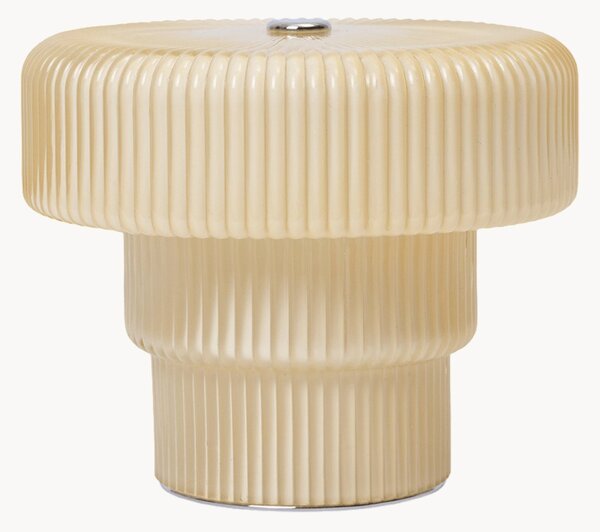 Ručne fúkaná stmievateľná prenosná stolová LED lampa Ripple
