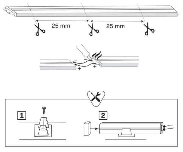 LED Pásik NEON 5 m LED/27W/12V IP65 modrá
