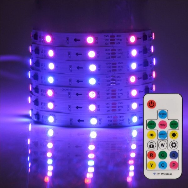 LED RGB Stmievateľný pásik MAGIC 2 m LED/12W/230V + DO