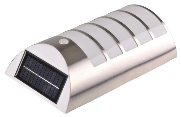 LED Solárne nástenné svietidlo so senzorom SAFFO LED/3,7V 2000 mAh IP44