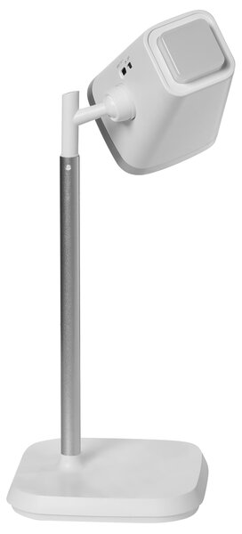 Stolná a nástenná LED lampa biela syntetický materiál 3 režimy teploty svetla so stmievačom nastaviteľná odnímateľná kancelária