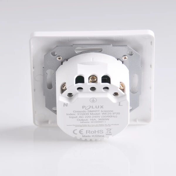 Inteligentná zásuvka SMART 3680W/230V/16A Wi-Fi Tuya SCHUKO