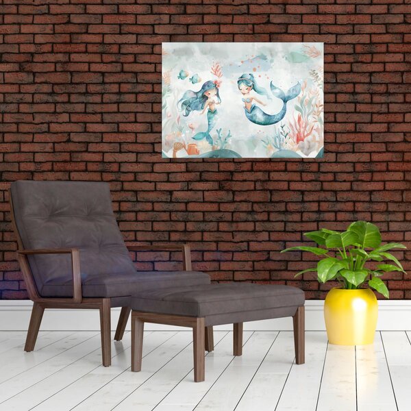 Obraz - Morské panny (70x50 cm)