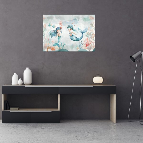 Obraz - Morské panny (70x50 cm)