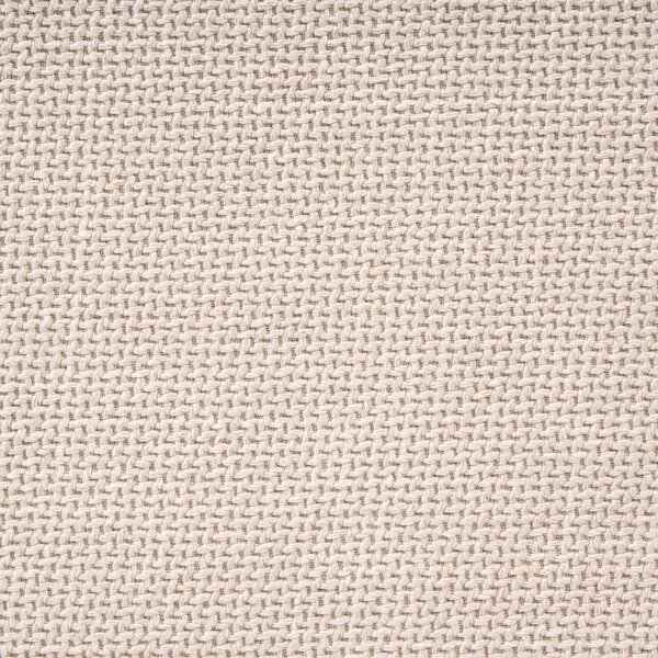Posteľ svetlobéžová čalúnená polyester 160 x 200 cm zaoblené čelo minimalistický retro dizajn spálňa