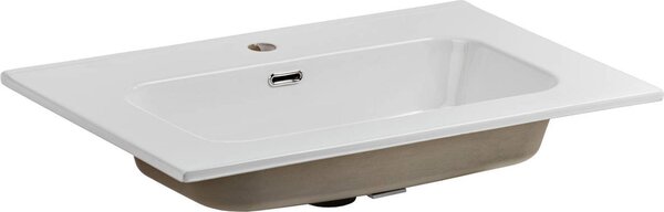 GO 60/DP-8095 Keramické umývadlo 60 cm, biele, vhodné na nábytok