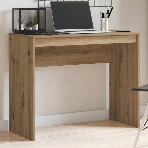 Maison Exclusive - písací stôl Artisan z dubového dreva 90x40x72 cm drevený materiál