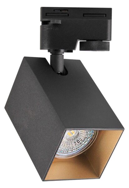 Bodové svietidlo do lištového systému SQUARE 1xGU10/10W/230V čierna