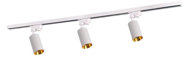 Bodové svietidlo do lištového systému MARIBEL 3xGU10/10W/230V +1 m lištový systém