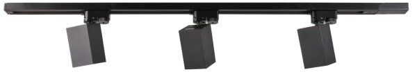Bodové svietidlo do lištového systému SQUARE 3xGU10/10W/230V + 1 m lištový systém