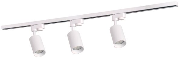 Bodové svietidlo do lištového systému MARIBEL 3xGU10/10W/230V +1 m lištový systém