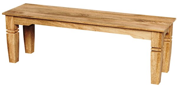 Lavica Guru 140x40 z mangového dreva