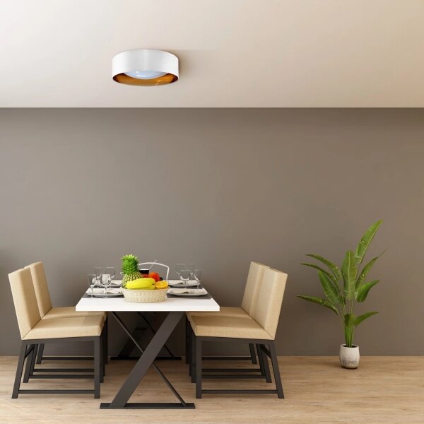 LED Stropné svietidlo TULUZA LED/18W/230V pr. 32 cm biela