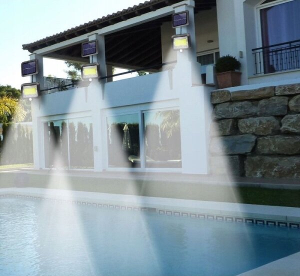 LED Solárny reflektor so senzorom INTEGRA LED/3W/3,7V IP44 + DO