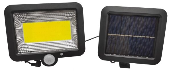 LED Solárny reflektor so senzorom DUO LED/1W/3,7V 1200 mAh IP44
