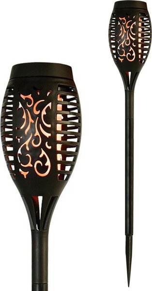 4 x záhradné pochodne Solárne svetlo Flammeneff Záhradné osvetlenie Solárne svetelné lampy Torch Light IP44