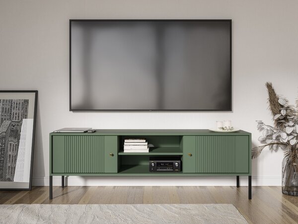 Vivaldi TV stolík Iseo I 154,5 cm zelený