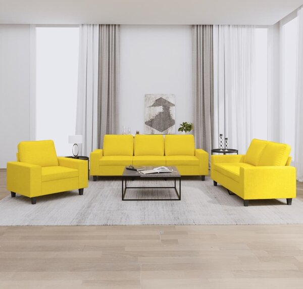 Maison Exclusive – 3-dielna sedacia súprava, svetloltá látka