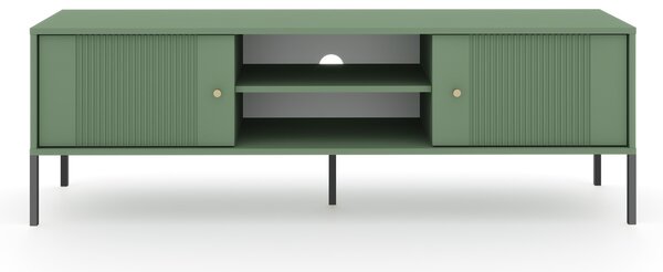 Vivaldi TV stolík Iseo I 154,5 cm zelený