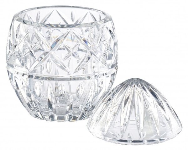 KRIŠTÁĽOVÁ NÁDOBA BOHEMIA EGG 140MM
