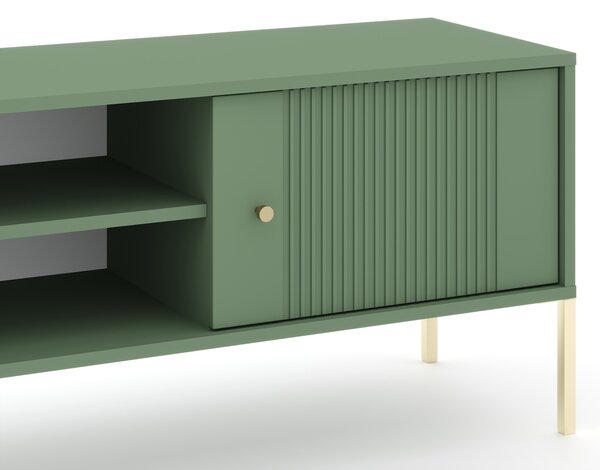 Vivaldi TV stolík Iseo II 154,5 cm zelený