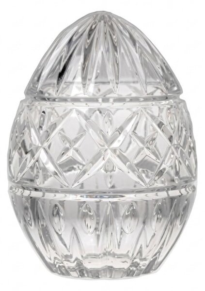 KRIŠTÁĽOVÁ NÁDOBA BOHEMIA EGG 140MM