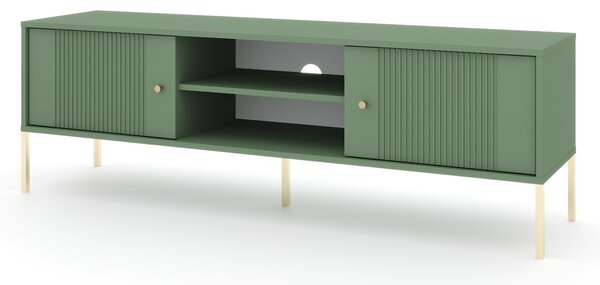 Vivaldi TV stolík Iseo II 154,5 cm zelený