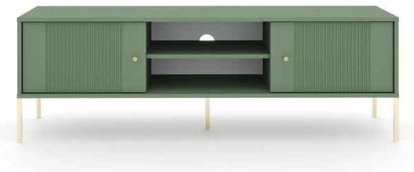 Vivaldi TV stolík Iseo II 154,5 cm zelený