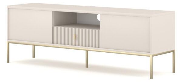 Vivaldi TV stolík Maggiore 154,5 cm kašmírový/zlatý
