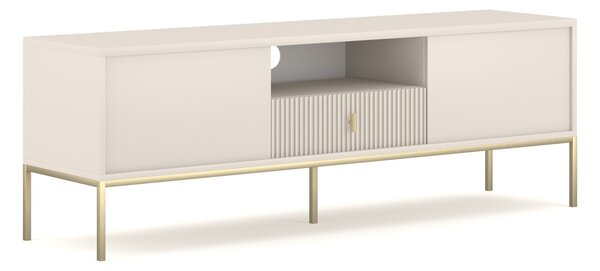 Vivaldi TV stolík Maggiore 154,5 cm kašmírový/zlatý