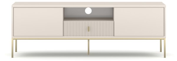 Vivaldi TV stolík Maggiore 154,5 cm kašmírový/zlatý