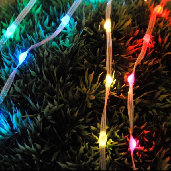 LED RGB reťaz LED/10W/5V 10 m USB + diaľkové ovládanie