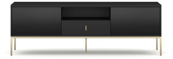 Vivaldi TV stolík Maggiore II 154,5 cm čierny