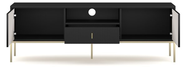 Vivaldi TV stolík Maggiore II 154,5 cm čierny