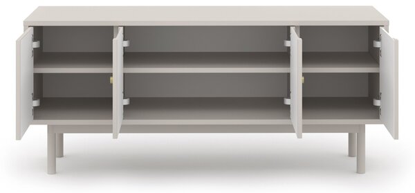 Vivaldi TV stolík Mazoma 154 cm kašmír/zlatý