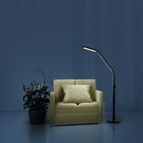 LED Stmievateľná dotyková stojacia lampa FERRARA LED/13W/230V 3000/4000/6000K