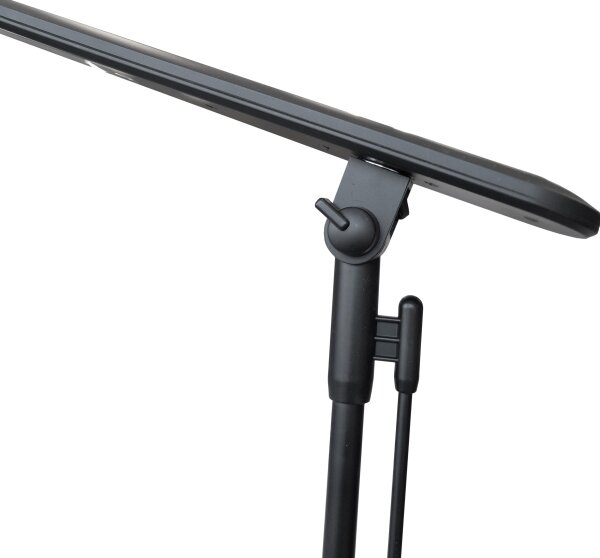 LED Stmievateľná dotyková stolná lampa OPTIMUM LED/7W/230V 3000/4000/6000K čierna